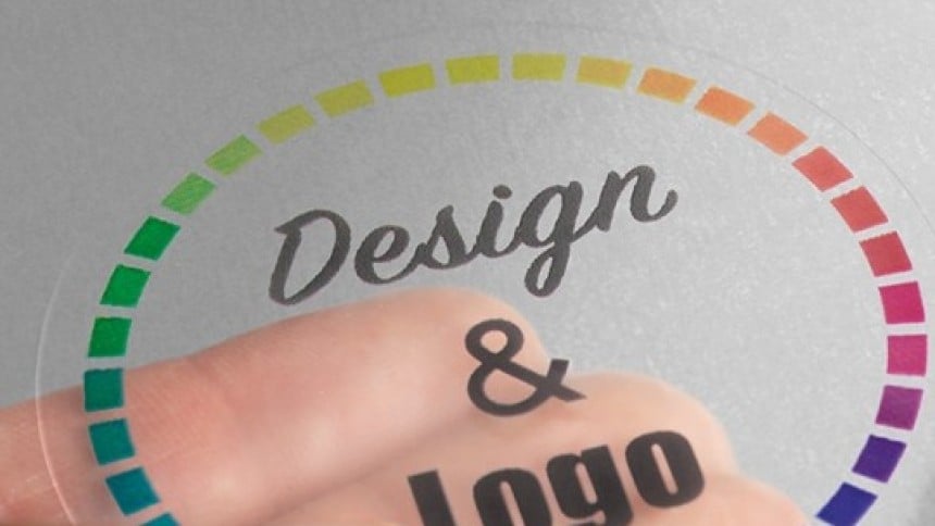 Etiquetas personalizadas transparentes