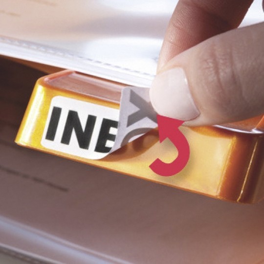 Etiquetas adesivas personalizadas removíveis