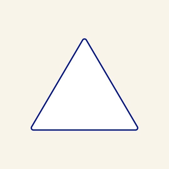  formato triangular
