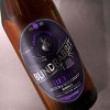 Garrafa de cerveja de vidro com etiqueta adesiva personalizada com escrita Bindrabbit e imagem de coelho