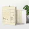 Caixas que contêm acessórios de spa com Etiquetas adesivas personalizadas resistentes plantar nas proximidades como decoração